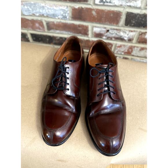 Bostonian Classics First Flex Oxford Brown Leather Dress Shoe size 12 - Picture 1 of 6